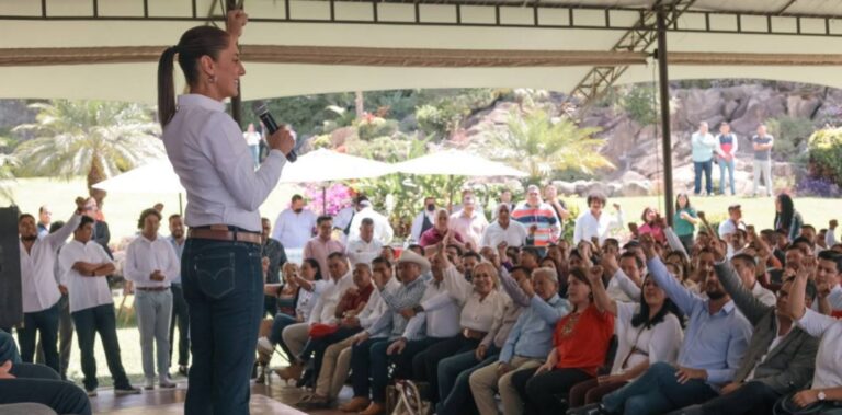 Declara Claudia Sheinbaum que se trabaja en Morelos para alcanzar la unidad de cara al 2024