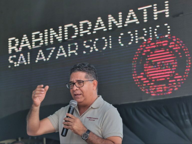 Líderes sociales respaldan a Rabindranath Salazar rumbo al 2024