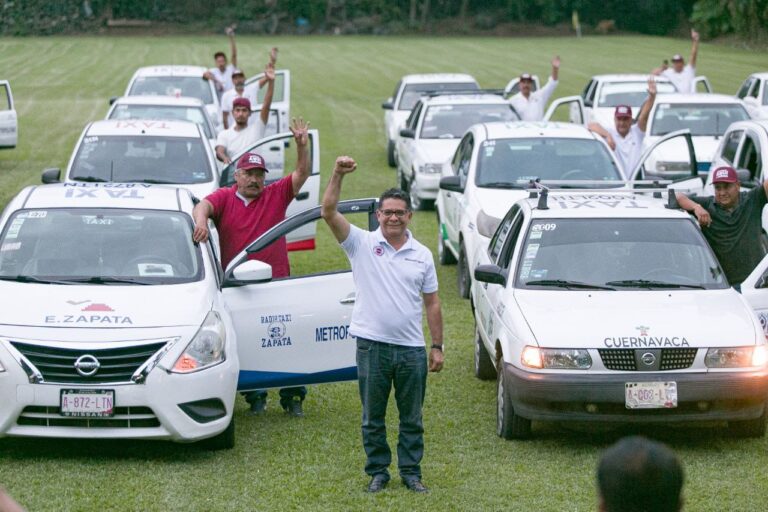 Rabindranath Salazar se compromete a modernizar el transporte en Morelos y seguridad social para trabajadores del volante