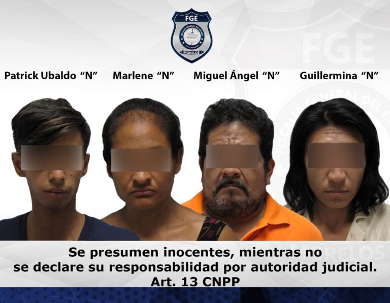 Personas son vinculadas por delitos contra la salud en Jiutepec.